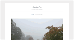 Desktop Screenshot of chasingfog.com