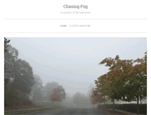 Tablet Screenshot of chasingfog.com